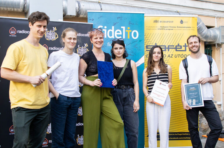 A Staféta közönségdíj nyertesei a JuNYÁRi Pikniken