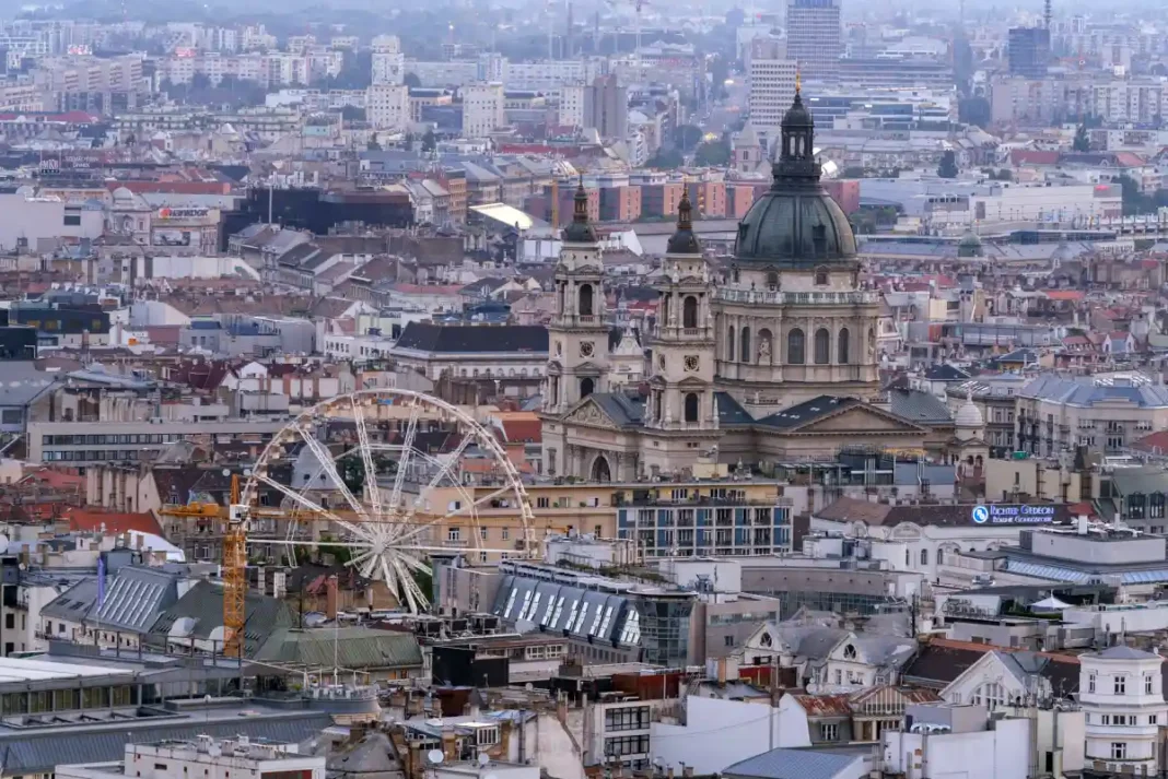 Budapest látképe