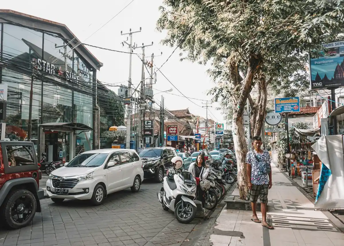 Bali utcakép