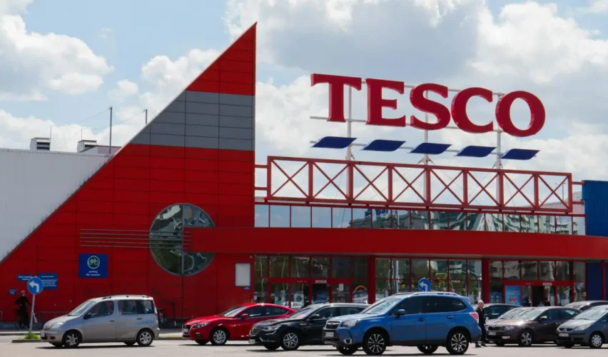 A Tesco egyik áruháza