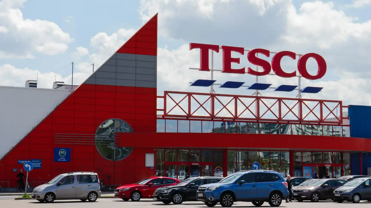 A Tesco egyik áruháza