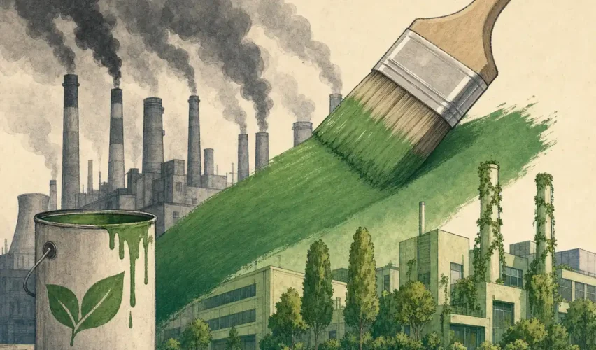 A greenwashing nem valódi zöld
