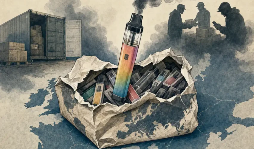 Az illegális vape-ek elárasztották a régiót
