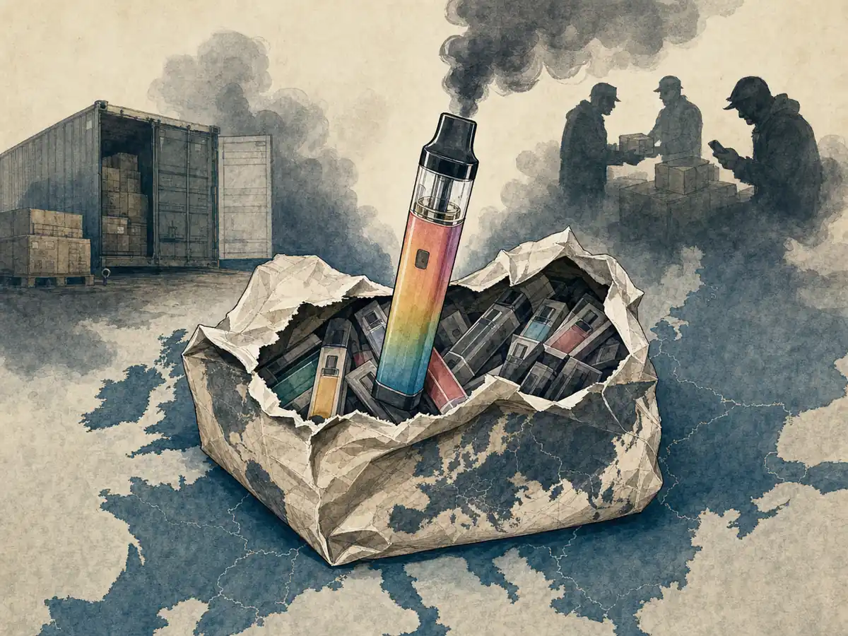 Az illegális vape-ek elárasztották a régiót