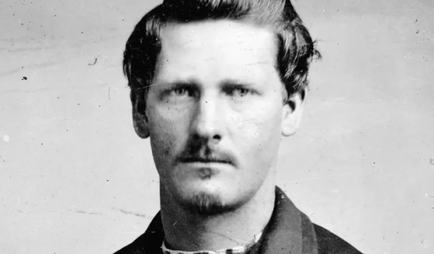 Wyatt Earp 1869 körül. Forrás: Wikipedia.