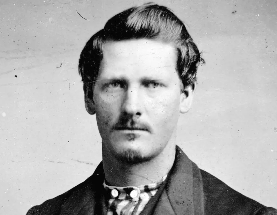Wyatt Earp 1869 körül. Forrás: Wikipedia.