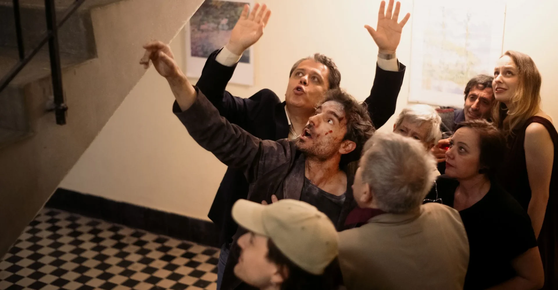 Jelenet a Földszint című filmből. Forrás: Kino Alfa / CineFest Miskolci Nemzetközi Filmfesztivál.