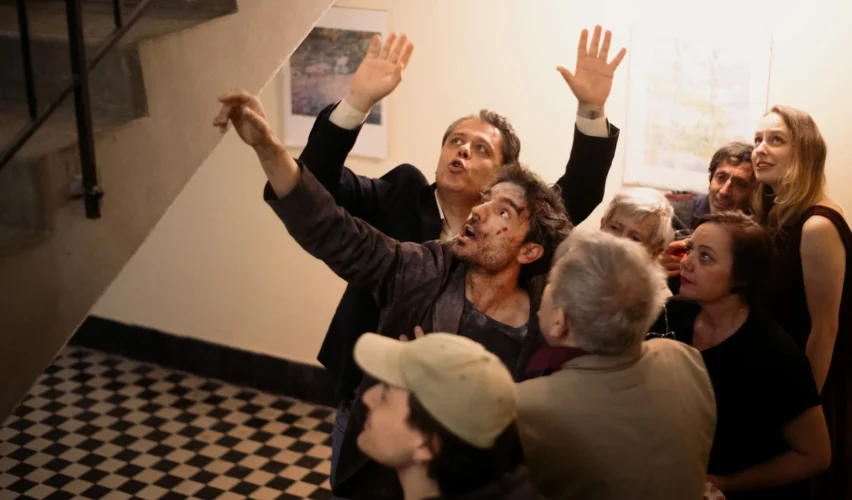 Jelenet a Földszint című filmből. Forrás: Kino Alfa / CineFest Miskolci Nemzetközi Filmfesztivál.