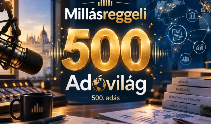 Jubilált a Millásreggeli Adóvilág rovata