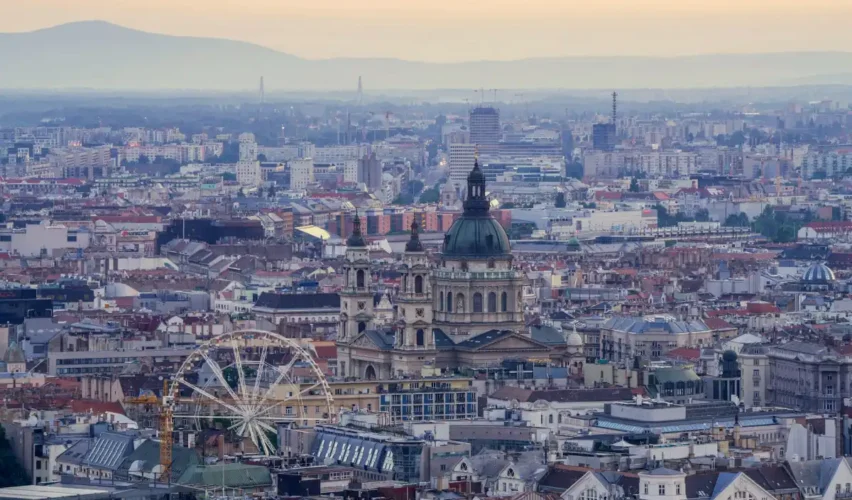 Budapest látképe