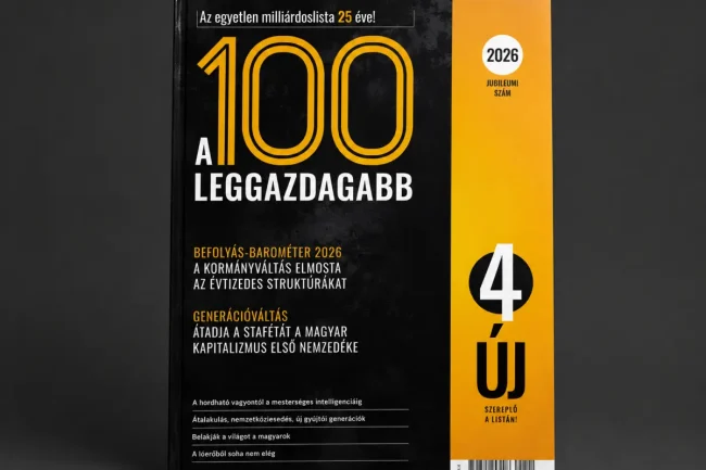 A 100 leggazdagabb magyar borítója