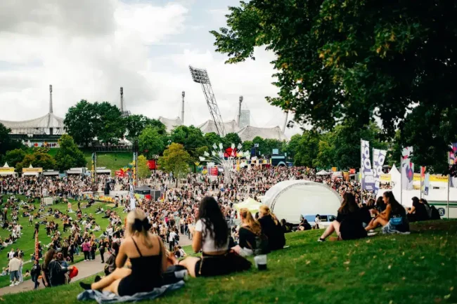 A Superbloom fesztivál Münchenben. Fotó: Nathalie Baumgartner / superbloom.de