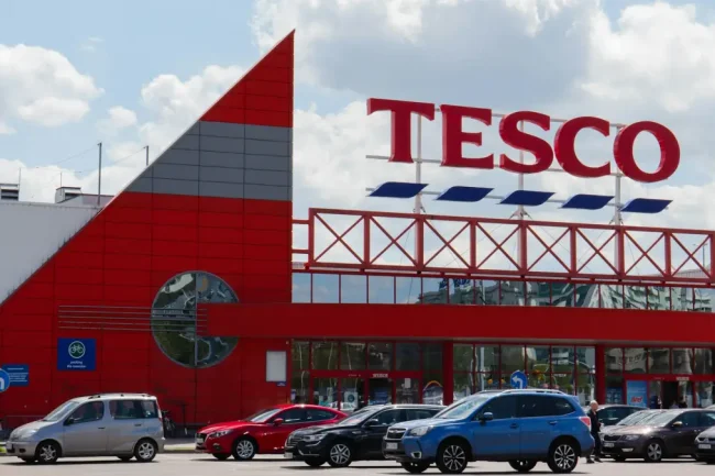 A Tesco egyik áruháza