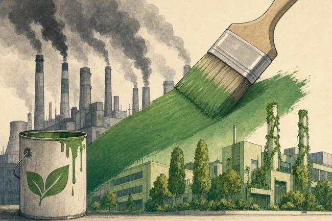 A greenwashing nem valódi zöld