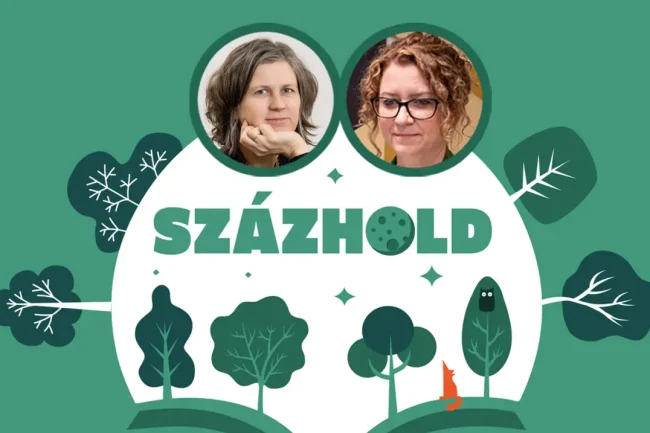 Agócs Írisz volt Veiszer Alinda vendége a Százholdban