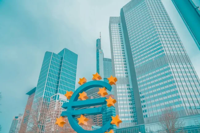 Az Európai Központi Bank épülete