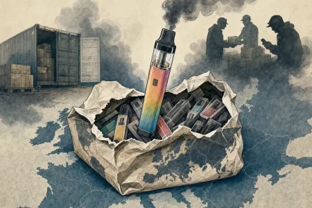 Az illegális vape-ek elárasztották a régiót