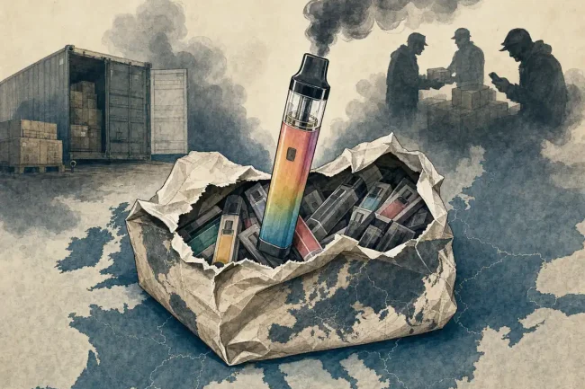 Az illegális vape-ek elárasztották a régiót