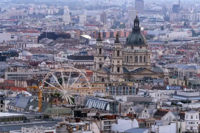Budapest látképe