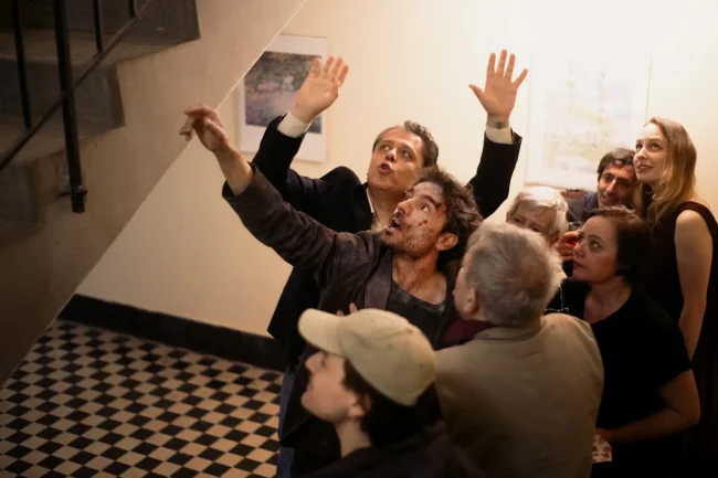 Jelenet a Földszint című filmből. Forrás: Kino Alfa / CineFest Miskolci Nemzetközi Filmfesztivál.
