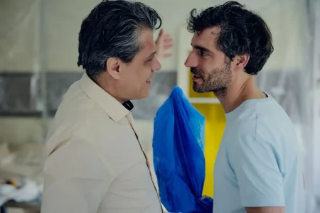 Jelenet a Földszint című filmből. Forrás: Cirko Film