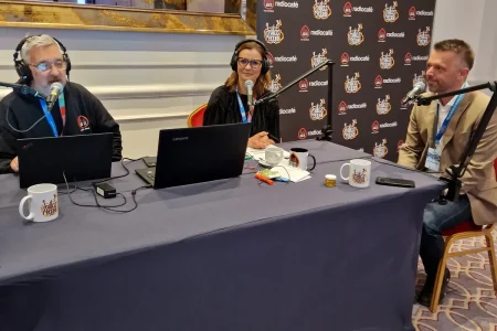 Pleschinger Gyula a Millásreggeliben. Fotó: Ballai Tamás