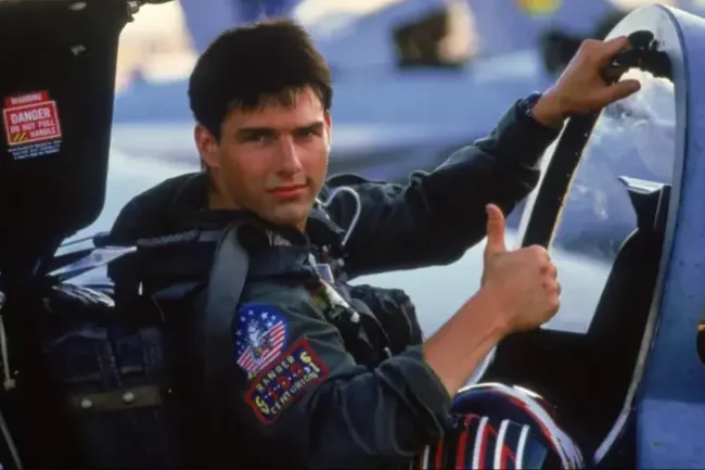 Jelenet a Top Gun című fimből